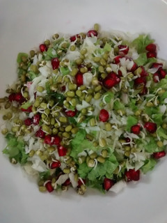A picture of Lettuce and Cabbage Salad.