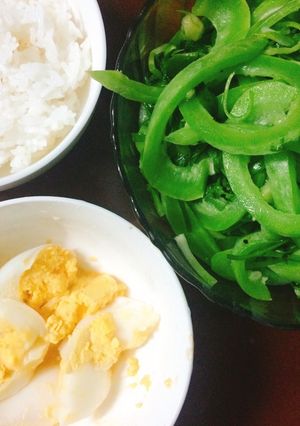 Hình của món Mướp nhật xào + trứng dằm mắm: dinh dưỡng, lạ miệng.