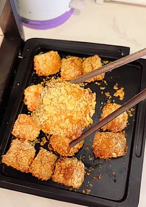 Hình của món Bánh Tổ chiên xù.