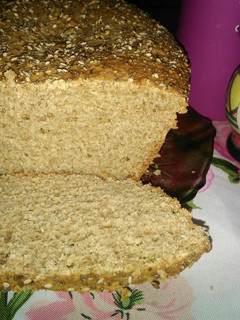 Una foto de Pan integral sin amasado súper express!!🍞🍞🌾