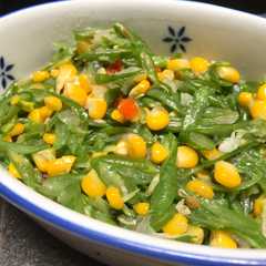 A picture of Tumis Buncis Jagung.