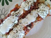 Una foto de canelones tapas