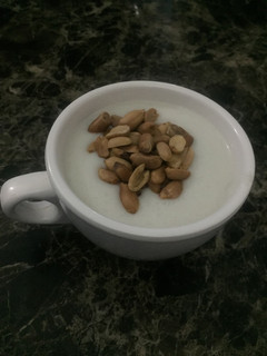 A picture of Groundnut pap.