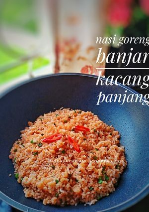 Foto resep Nasi goreng Banjar kacang panjang