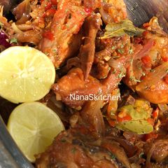 Lemon Peppered chicken A picture of Lemon Peppered chicken.