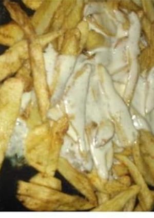 Una foto de Papas gratinadas