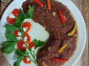 Gambar kornet sapi tumis telur