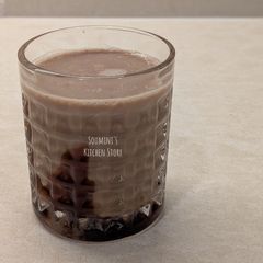 A picture of Sattu Chocolate Shake.