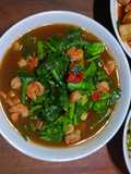 Tumis kailan udang