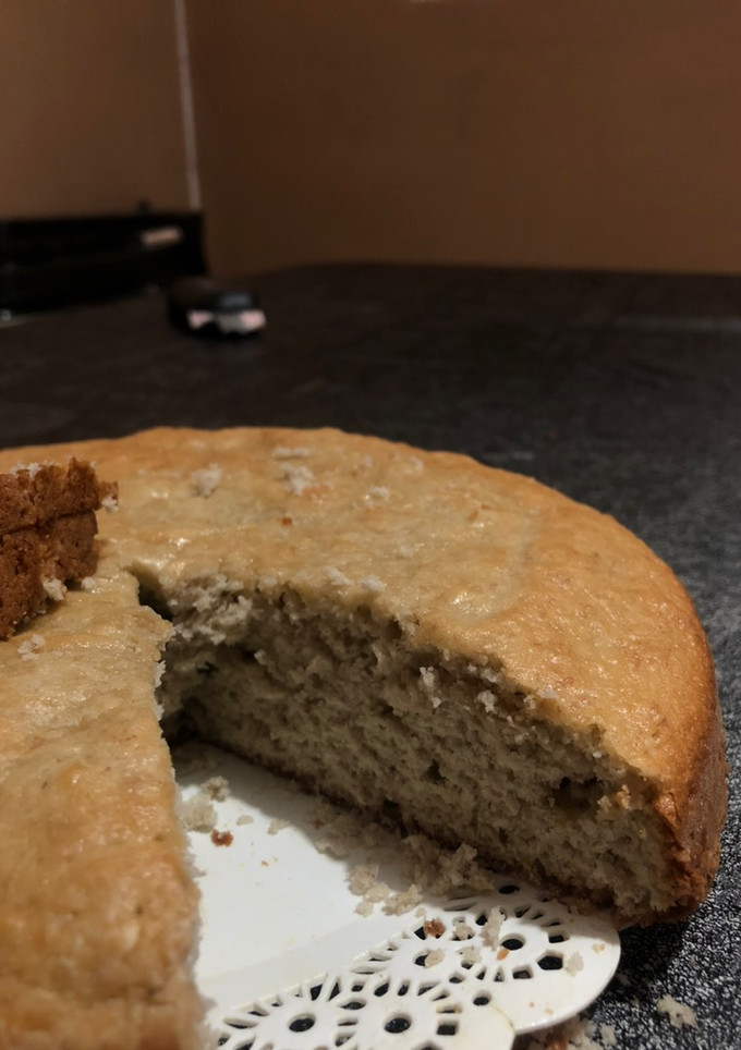 Una foto de Torta (budín) de banana