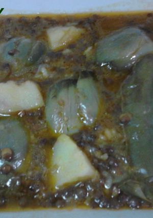 Foto principal de Guiso de lentejas con alcachofas