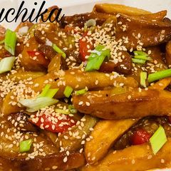 A picture of Honey Chilli Potato.