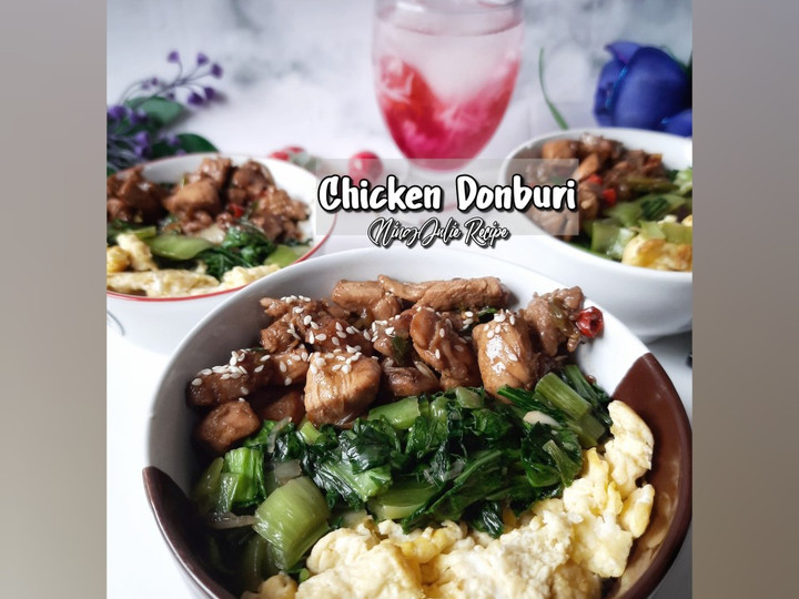 Resep Chicken Donburi (Teriyaki) Anti Gagal