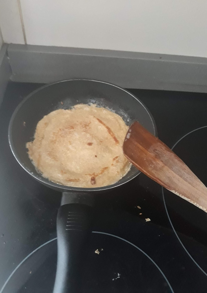 Una foto de Crepes con harina de espelta