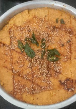 A picture of Healthy mix daal dhokla.