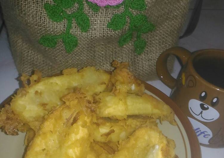 Pisang goreng super kriuk