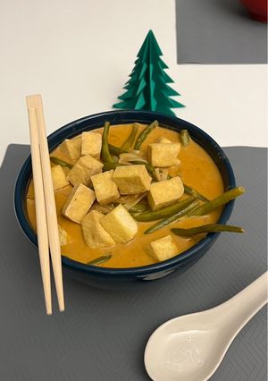 Una foto de Sopa de curry