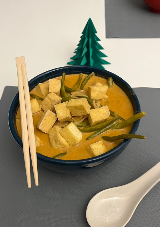 Una foto de Sopa de curry