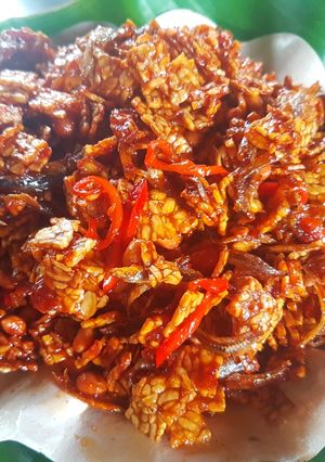 Foto resep Kering tempe teri kacang