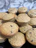 Muffins integrales con banana