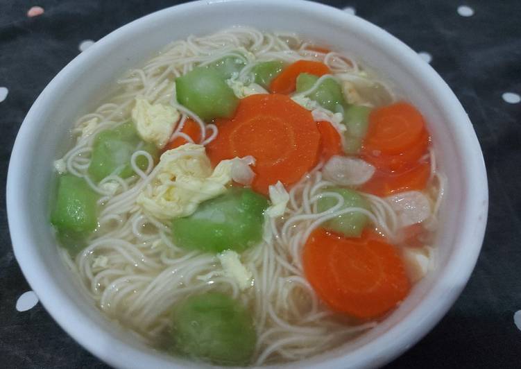 makanan Misoa oyong wortel Jadi, Sempurna