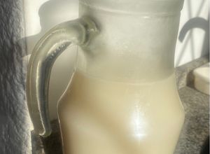 Una foto de Leche de Coco casera en 3 pasos