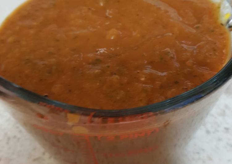 Recipe of Quick My Tomato Sauce with hidden veg