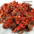 Dendeng sapi balado
