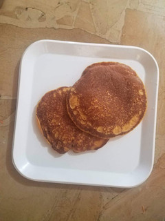 Una foto de Panquecas de zanahorias