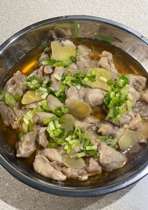 Foto resep Ayam kukus Jahe