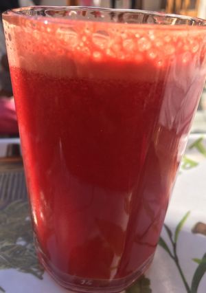 A picture of Carrot juice.