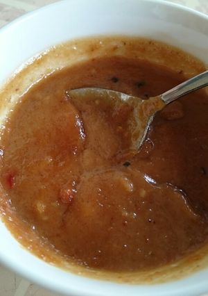 Hình của món Làm tương chấm đậu phộng.