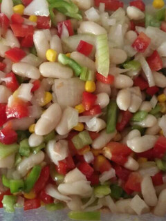 Una foto de Ensalada de Habichuelas