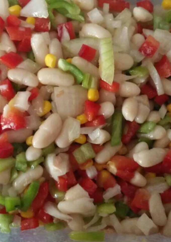 Una foto de Ensalada de Habichuelas