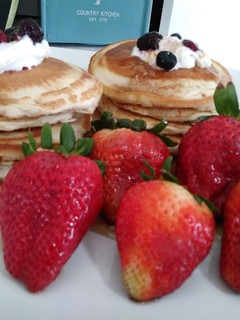 Una foto de Pancakes o Panqueques a la Isa 😊