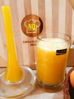 A picture of Mango Peach Juice.