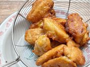 Gambar pisang goreng crispy wijen