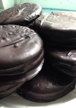 懶人甜點-巧可力派 的食譜成品照片