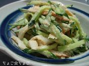 A picture of cucumber mayo salad