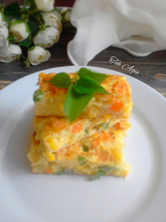Foto resep Omelet mix vegetable