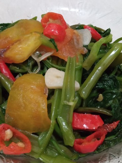 Foto resep Oseng Kangkung Terasi