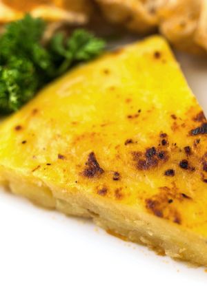 Borított burgonya köret recept fotója