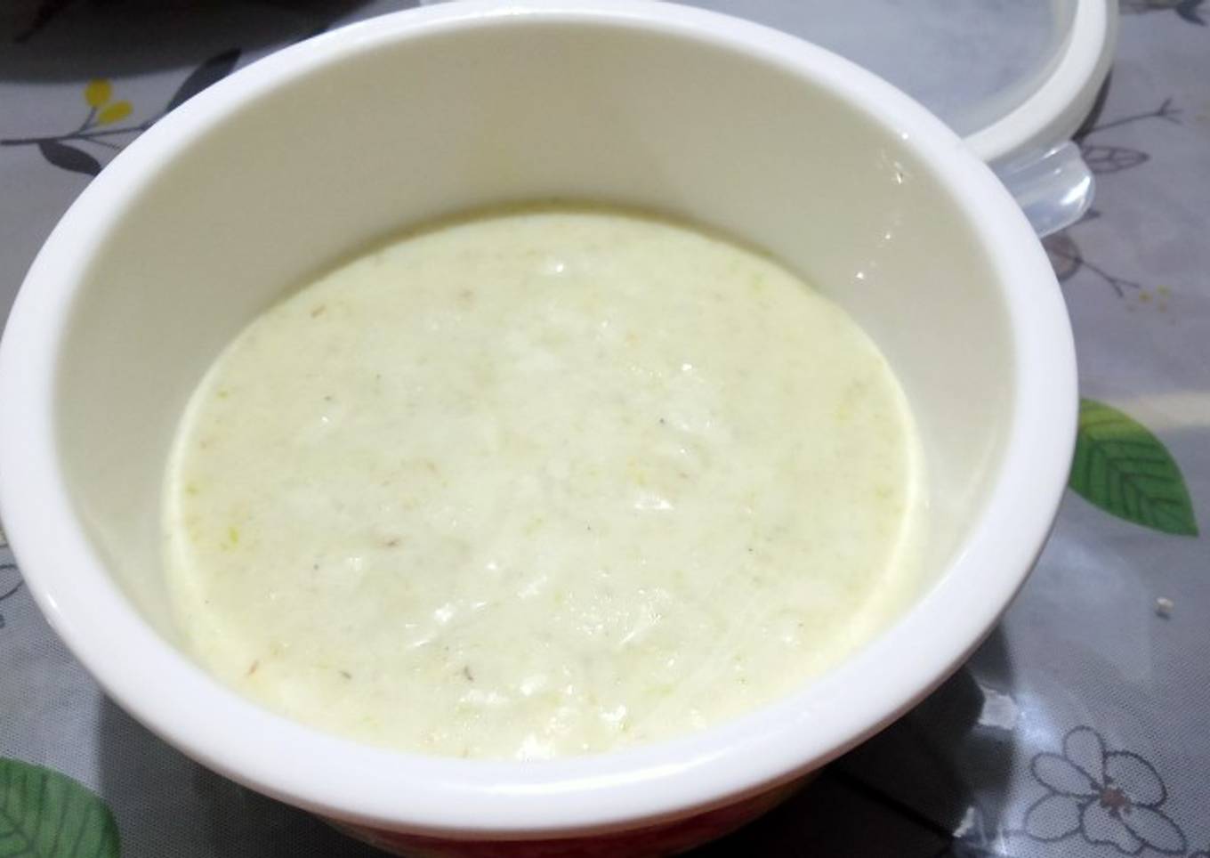 Bubur tumis ikan senangin (MPASI 6-8 bulan) menu utama