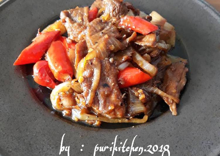 Sapi Lada Hitam So Simple