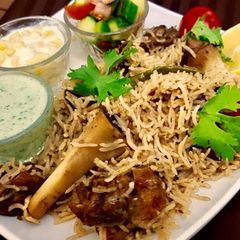 A picture of Special Mutton Pulao.