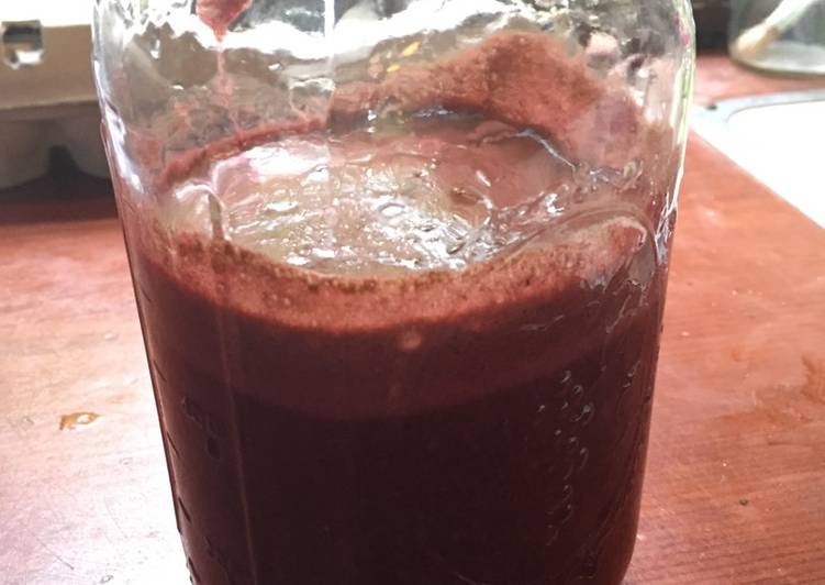 Steps to Make Homemade Seasonal Veggie Juice