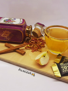 عکسی از دستور دمنوش پوست سیب (Apple peel tea)🍏