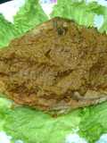 Chuleta (jamón) de cerdo con uvas