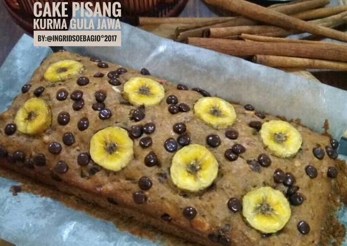 Resep Cake Pisang Kurma Gula Jawa Praktis Pasti Jadi Oleh Ingrid