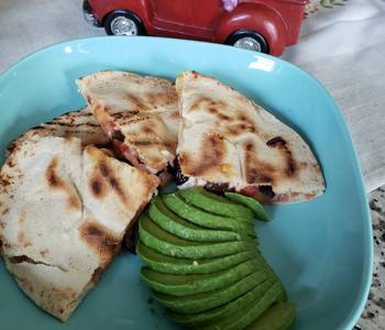Fresh, Prepare Recipe Tortilla with cheese  Savory Delicious